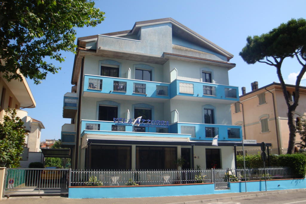 Hotel Vela Azzurra 里米尼 外观 照片