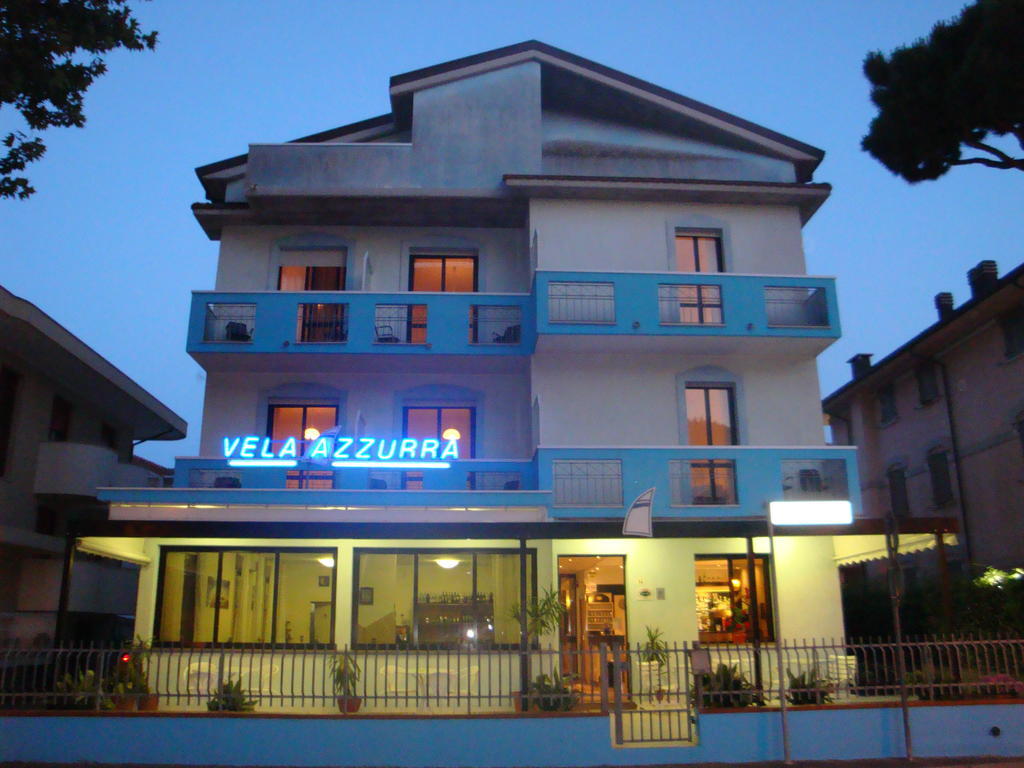 Hotel Vela Azzurra 里米尼 外观 照片